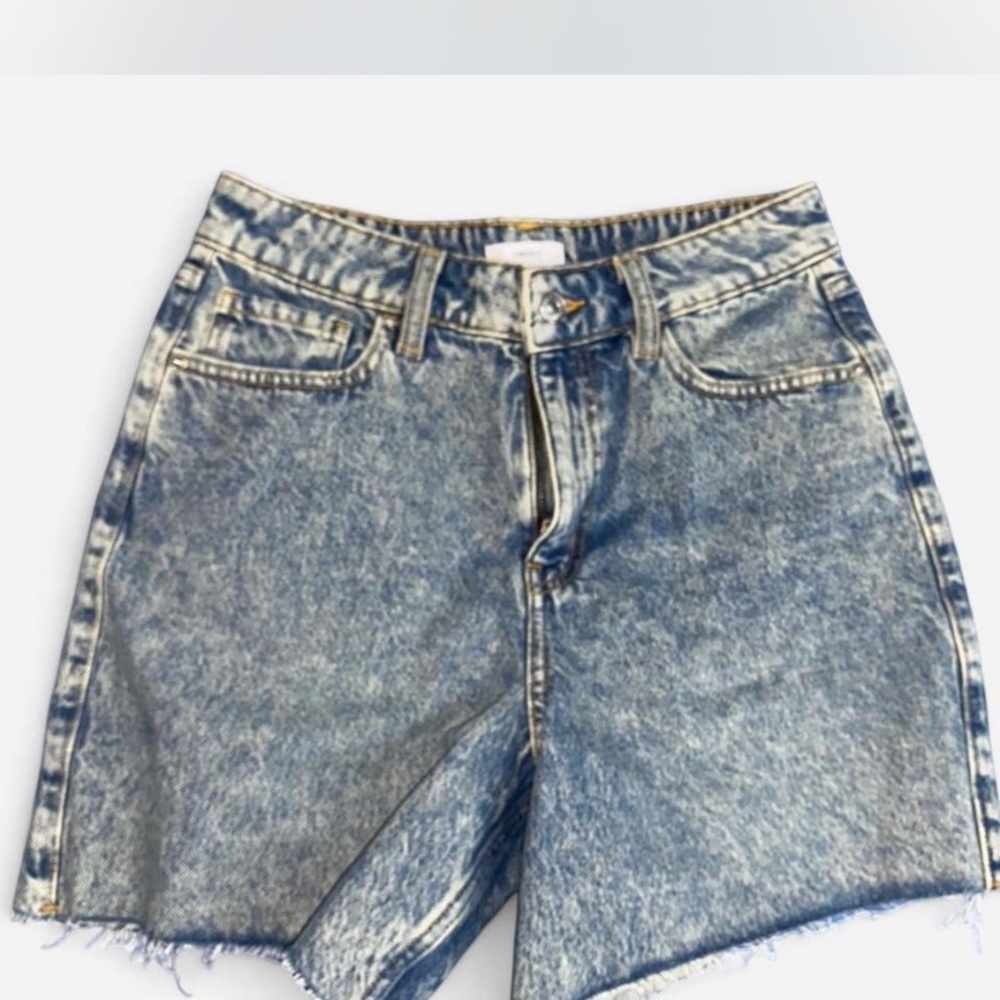 Forever 21 Light Blue Jean Shorts